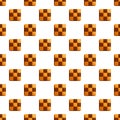 Chess biscuit pattern seamless vector