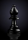 Chess Black Bishop - Vector