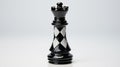 Bold And Timeless: Chess King In High Gloss Black And White Royalty Free Stock Photo