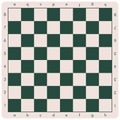 Chess board green background isoated Royalty Free Stock Photo