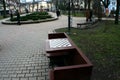 Chess board square in Ivano-Frankivsk