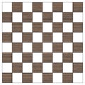 Chess board with wooden texture