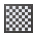 Chess boards on wooden background. Draughts, game with pieces in black and white. Vector