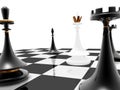 Chess: checkmate Royalty Free Stock Photo