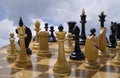 Chess competition Royalty Free Stock Photo