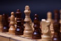 Chess, different chess pieces at random. The concept of a multinational working group,