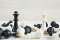 Chess figure, business concept strategy