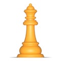 chess figure isolated. vector chess Queen