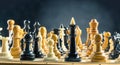 Chess figures Royalty Free Stock Photo