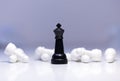 chess game background stategy Royalty Free Stock Photo