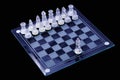 Chess game board Royalty Free Stock Photo