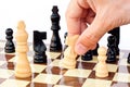 Chess game board Royalty Free Stock Photo