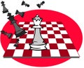Chess Game, Checkmate Cartoon