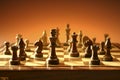 Chess game Royalty Free Stock Photo