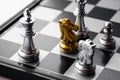 Chess game. A move to kill. Refer to business strategy and competitive concept