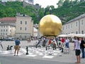 Chess game at Residenzplatz, Salzburg