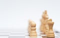 Chess game of strategy business concept Royalty Free Stock Photo