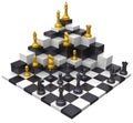 Chess game win 3D challenge