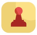 Chess hobbie, icon Royalty Free Stock Photo