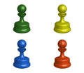 Chess icon illustrated in vector on white background