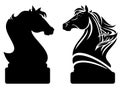 Chess knight Royalty Free Stock Photo