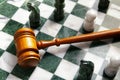 Chess law Royalty Free Stock Photo