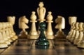 Chess: pawn that surrenders to the opposing king