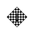 chess logo icon vector Royalty Free Stock Photo