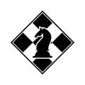 chess logo icon vector Royalty Free Stock Photo