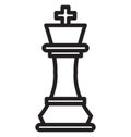 Chess, marketing Isolated Vector Icon can be easily edit and modify
