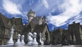 Chess and the medieval town