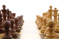 Chess opposing forces