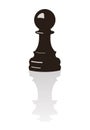 vector chess pawn