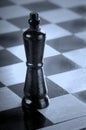 Chess piece on board Royalty Free Stock Photo
