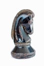 chess piece, horse on a white background