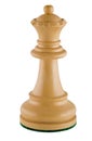 Chess piece - white queen Royalty Free Stock Photo