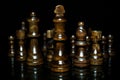 Chess pieces Royalty Free Stock Photo