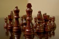 Chess pieces Royalty Free Stock Photo