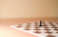 Chess pieces as metaphor - loneliness, individualism