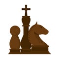 Chess Pieces Game Cartoon