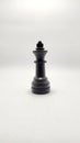 chess pieces made of plastic, king of chess pieces, white king, black king, chess game, background of chess king pieces