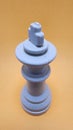 chess pieces made of plastic, king of chess pieces, white king, black king, chess game, background of chess king pieces