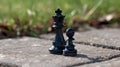 Innovative Helios 44-2 Chess Pieces In Dark Navy And White