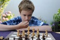 Chess player Royalty Free Stock Photo