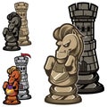 Chess Rook and Knight