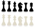 Chess set Royalty Free Stock Photo