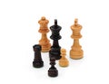 Chess set pieces Royalty Free Stock Photo