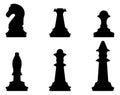 Chess silhouette