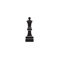 Chess sport logo design vector icon template Royalty Free Stock Photo