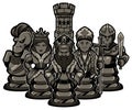 Chess Team Black